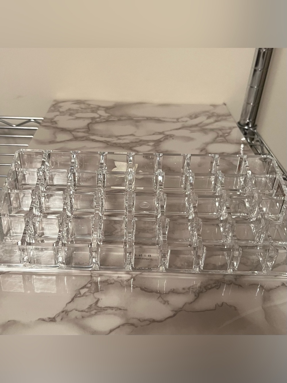 Bino Acrylic 36 Space Lipstick Step Organizer